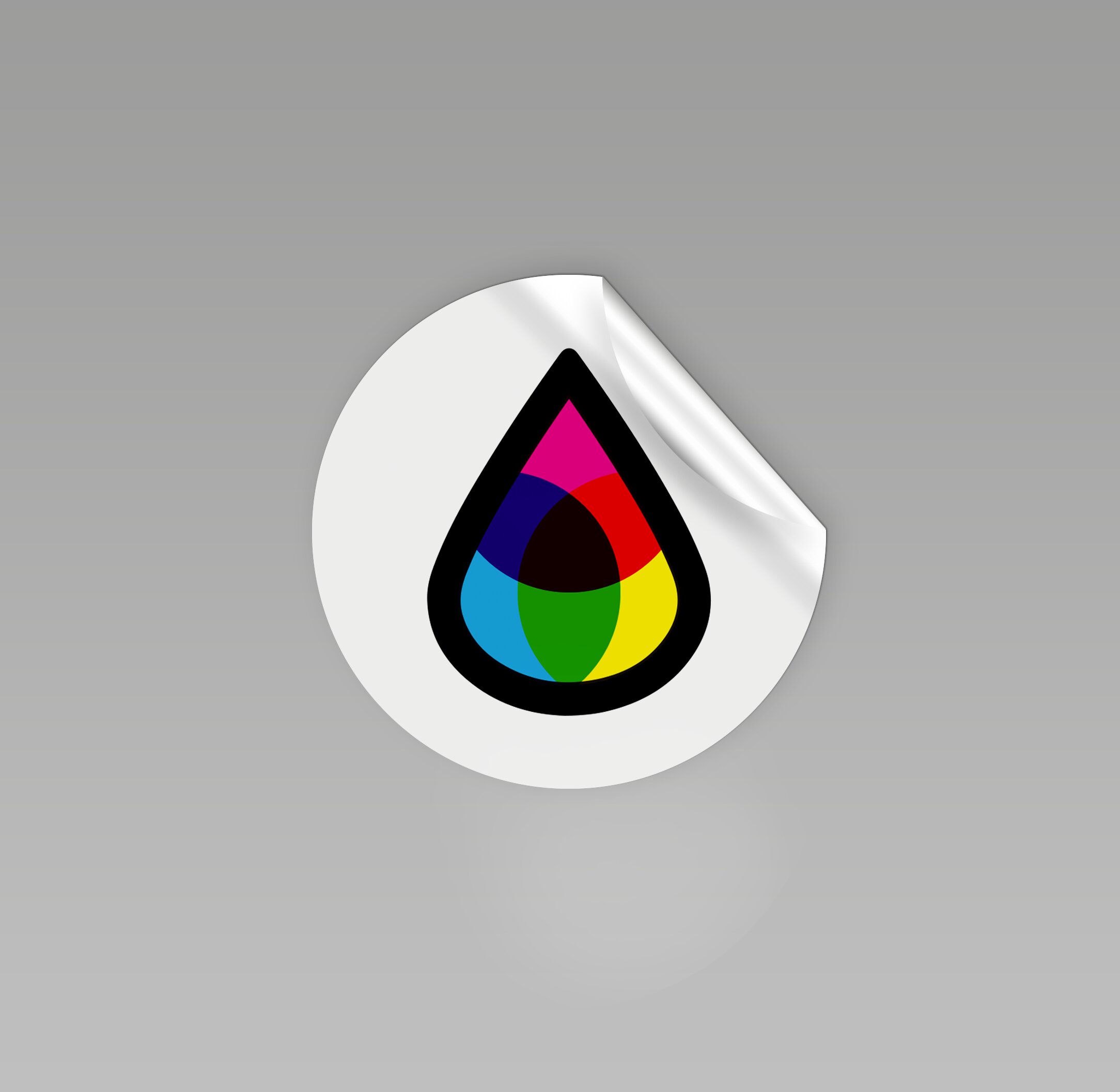 sticker bianco 2 pvc